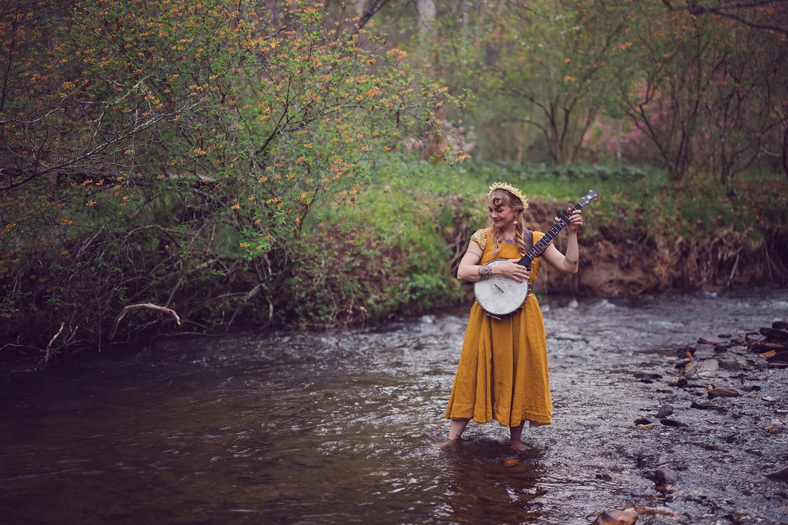 Sparrow Smith by Cory Marie Podielski Arboretum landscape