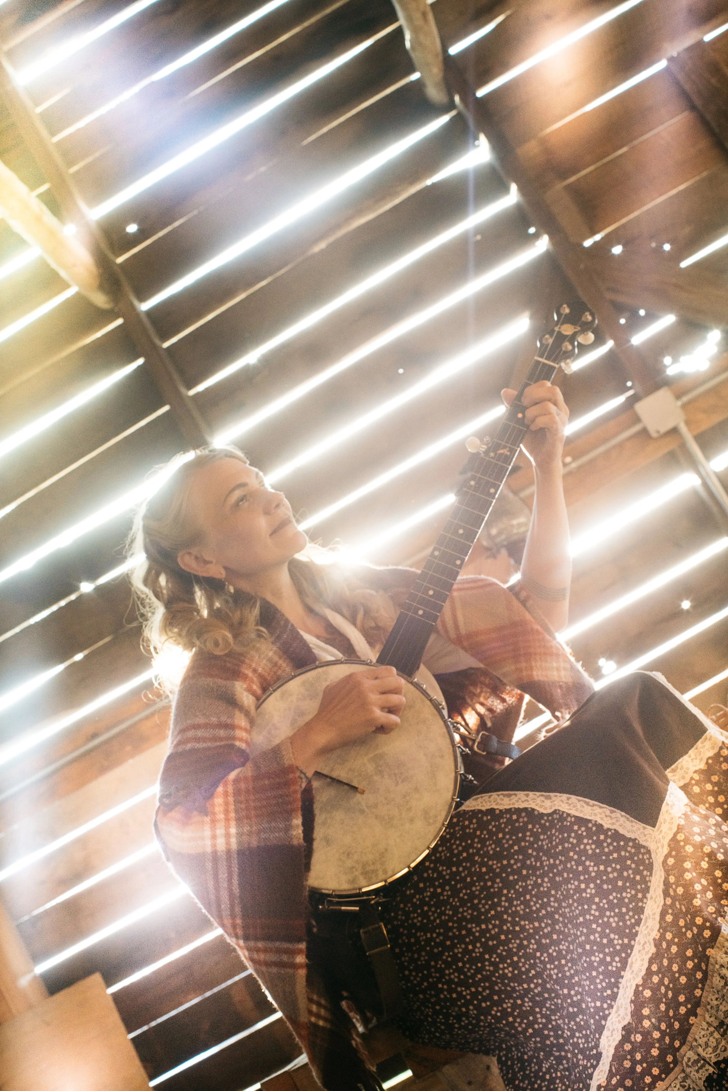 Sparrow Smith by Luxe House Photographic inside barn portrait