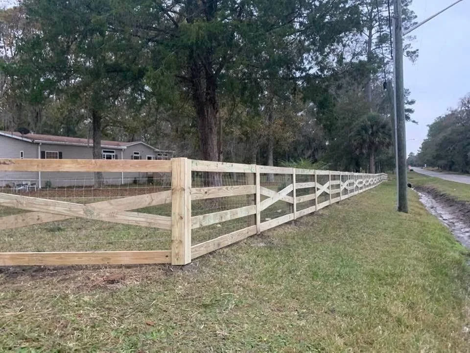 Farm Style Fence