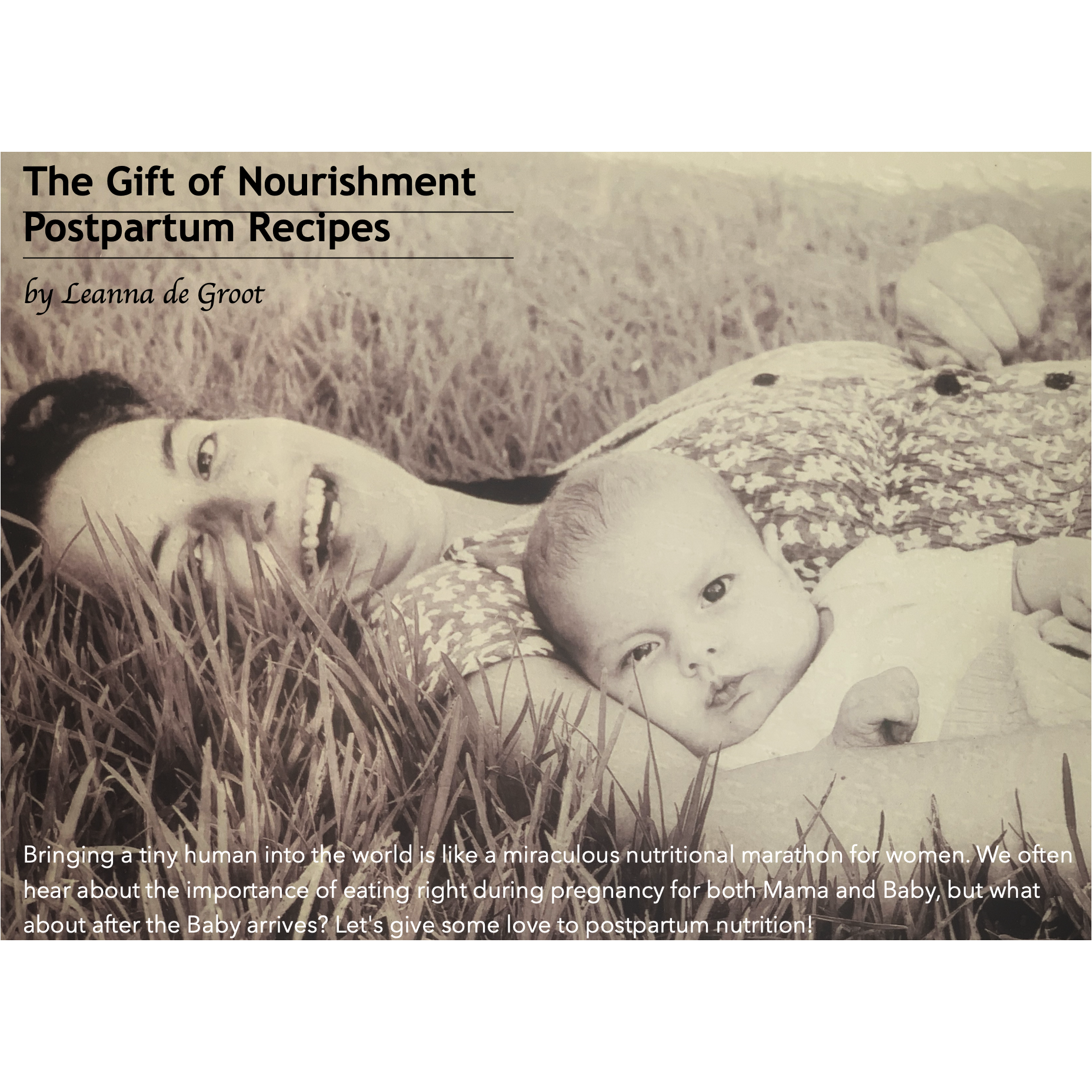 Feast & Flourish: The Ultimate Postpartum Meal-Train E-book