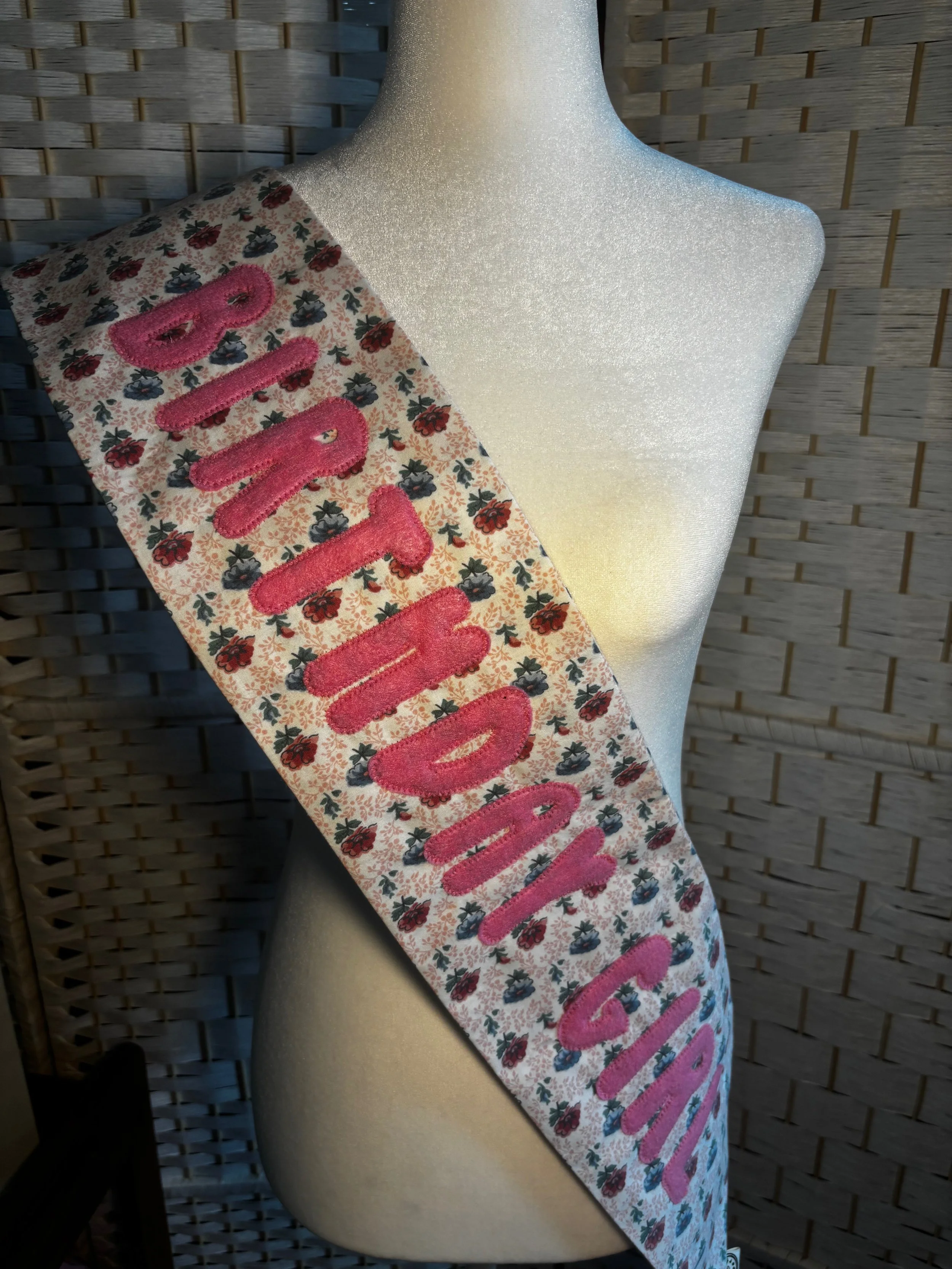 "Birthday Girl" Willow Sash