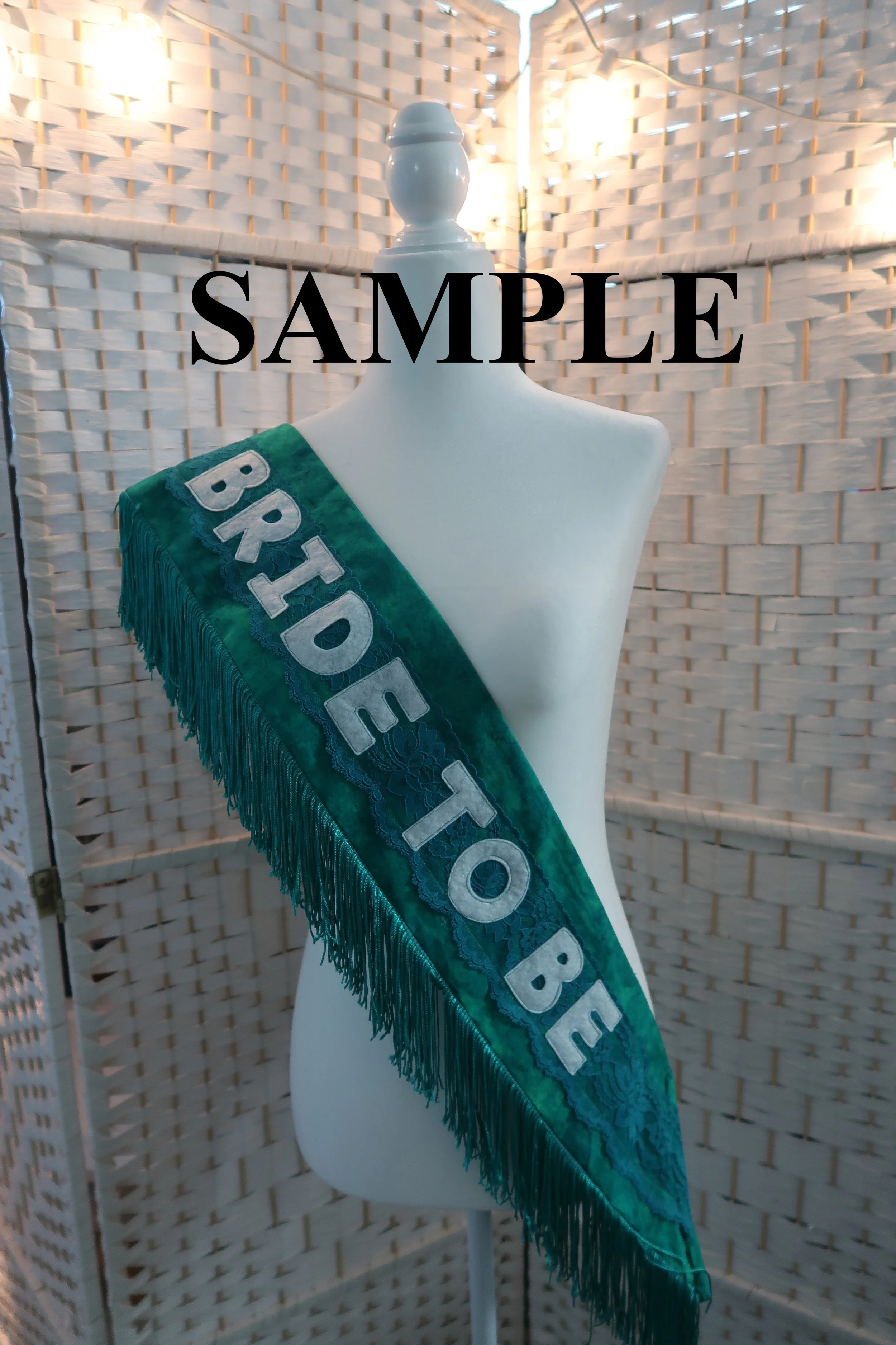 Custom Willow Sash