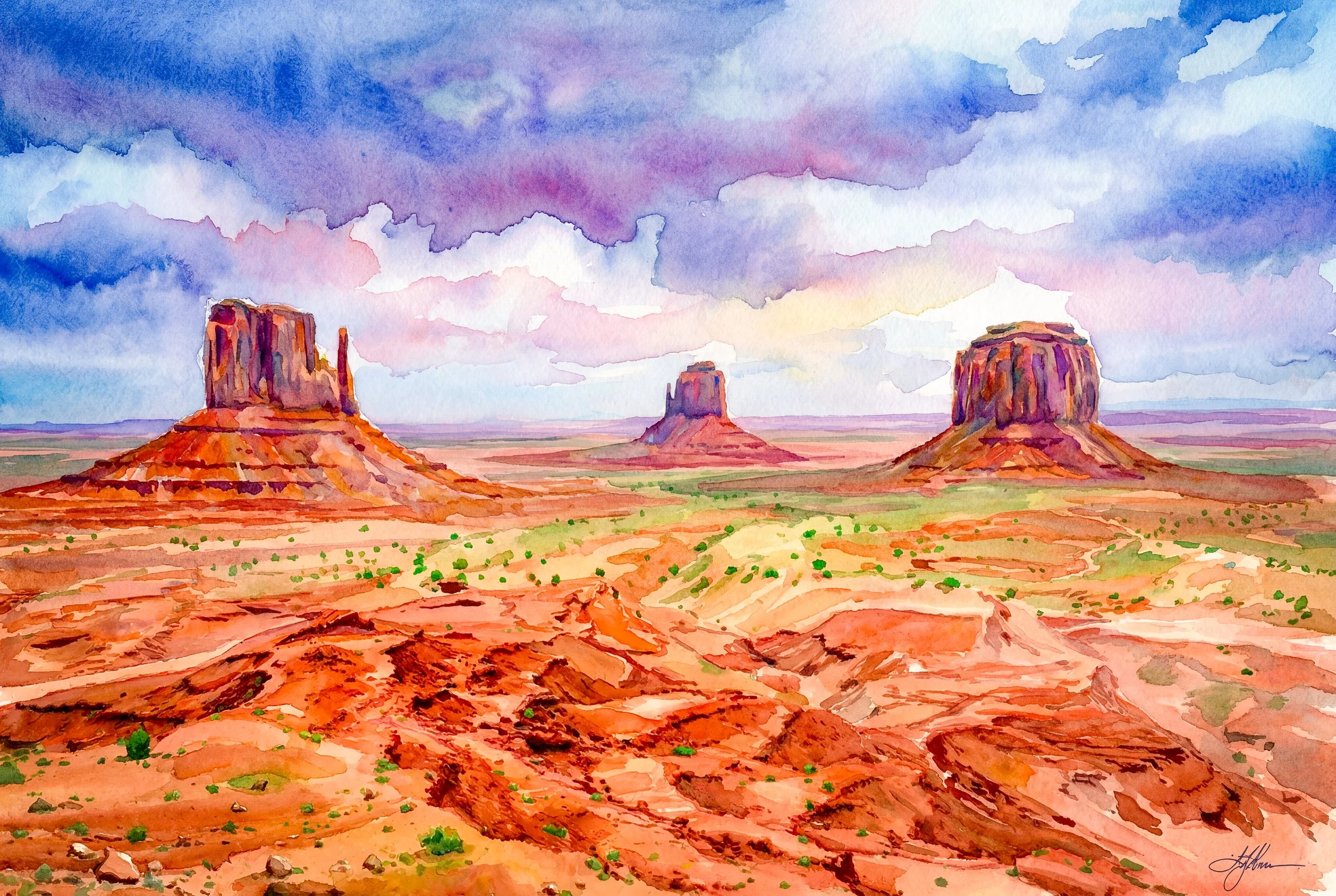 Monument Valley Mittens