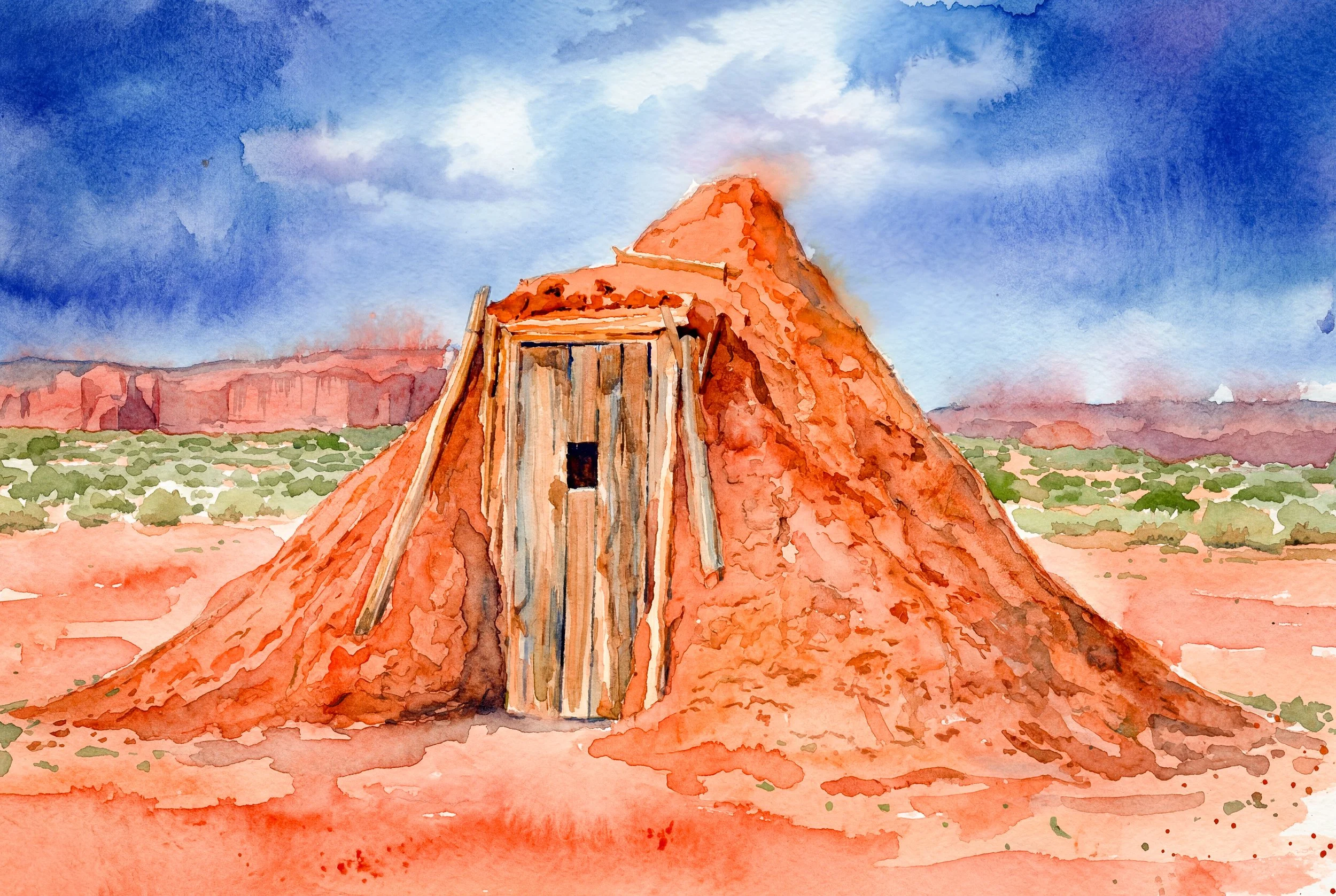 Navajo Hogan