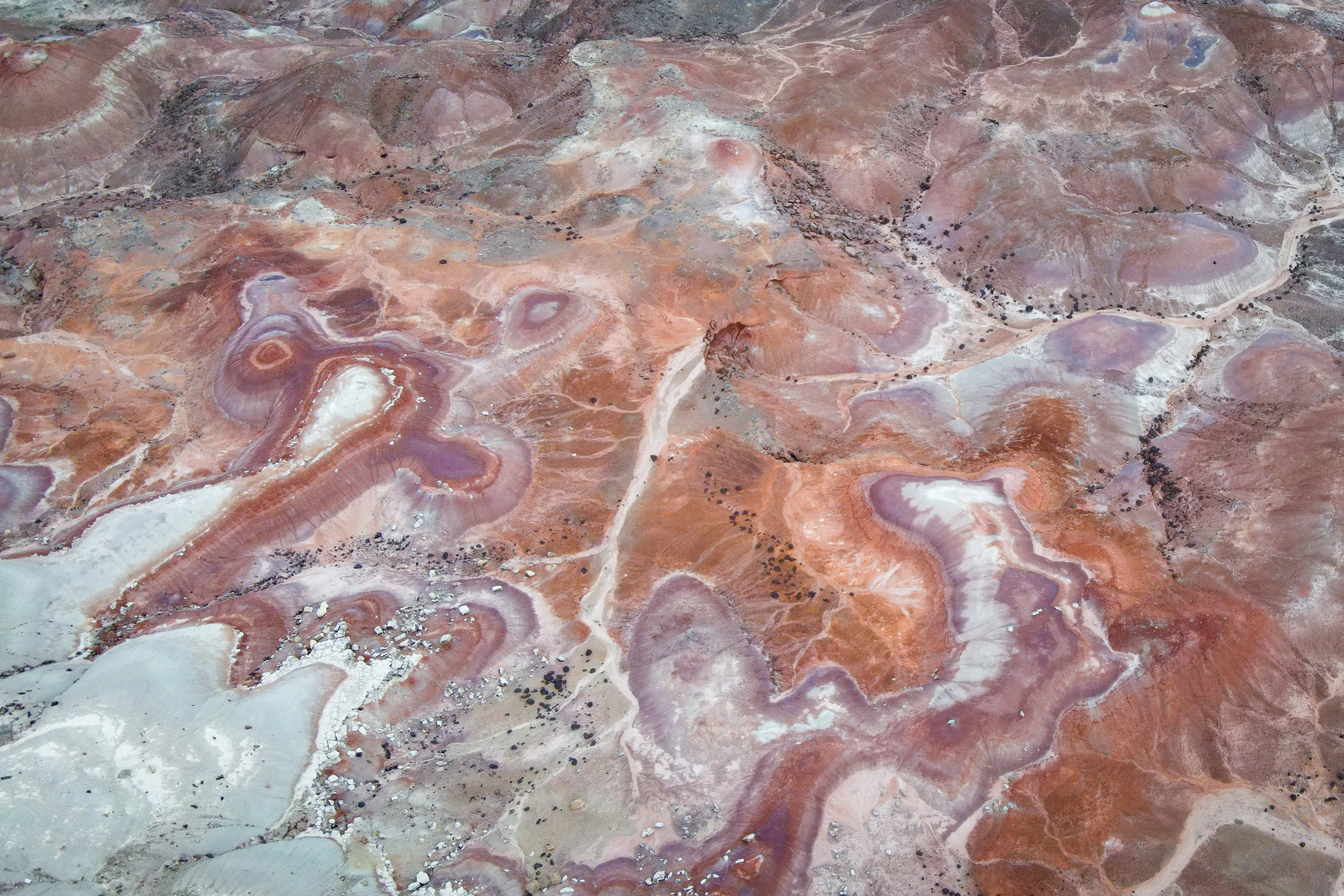 Bentonite Hills Maze 2
