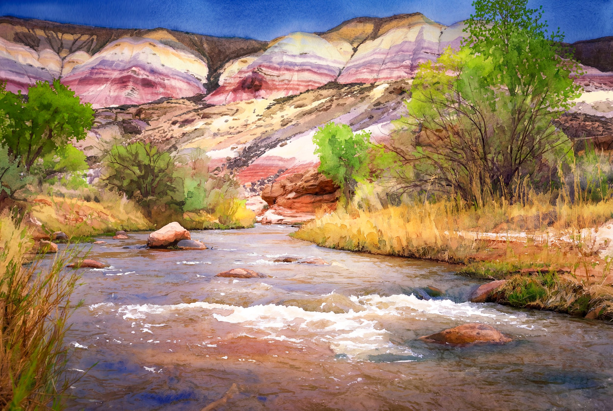 Capitol Reef NP Fremont River