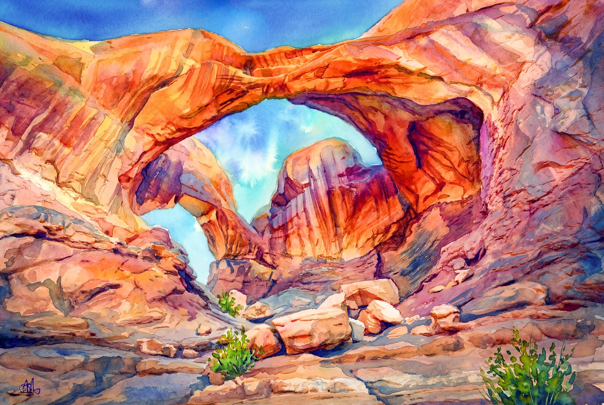 Arches NP Double Arch