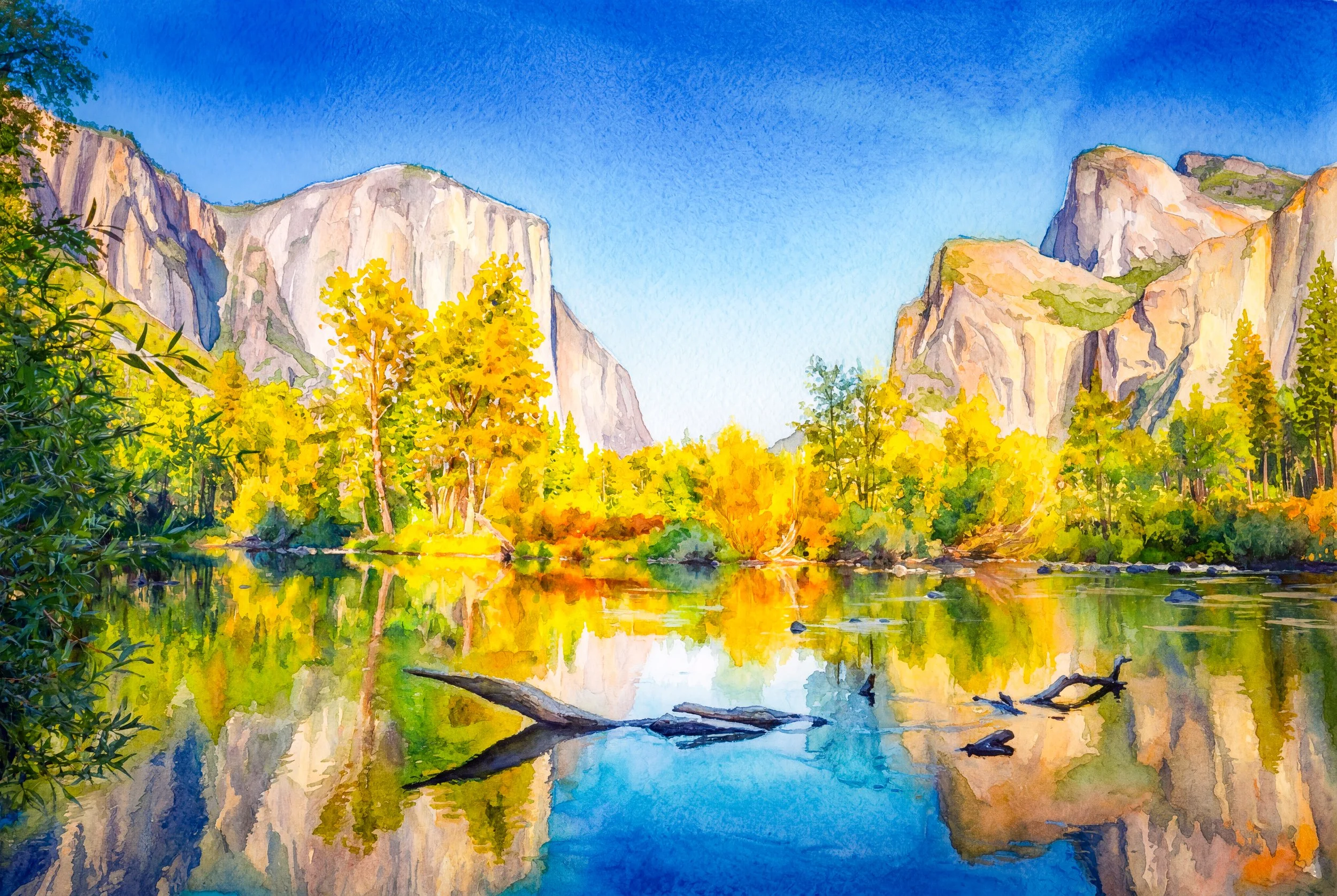 El Capitan & Merced River