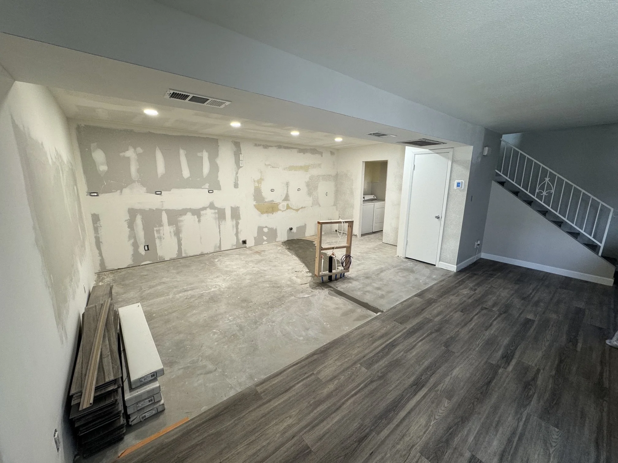 Kitchen + Family Room - During