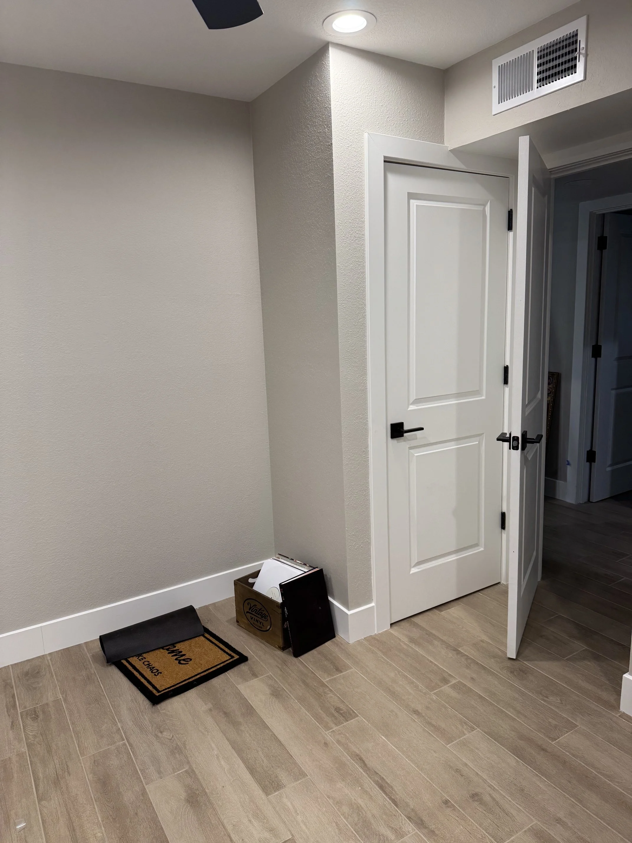Secondary Bedroom Room Expansion and Closet Modifications- After