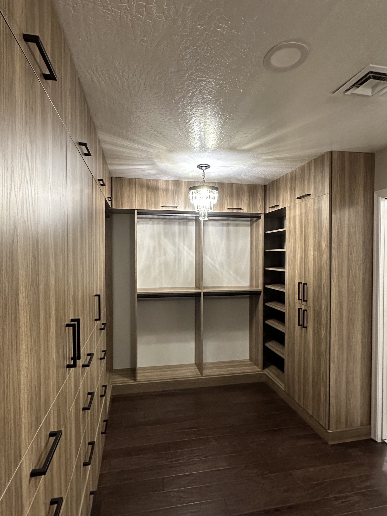 Custom Primary Bedroom Walk-in Closet- After