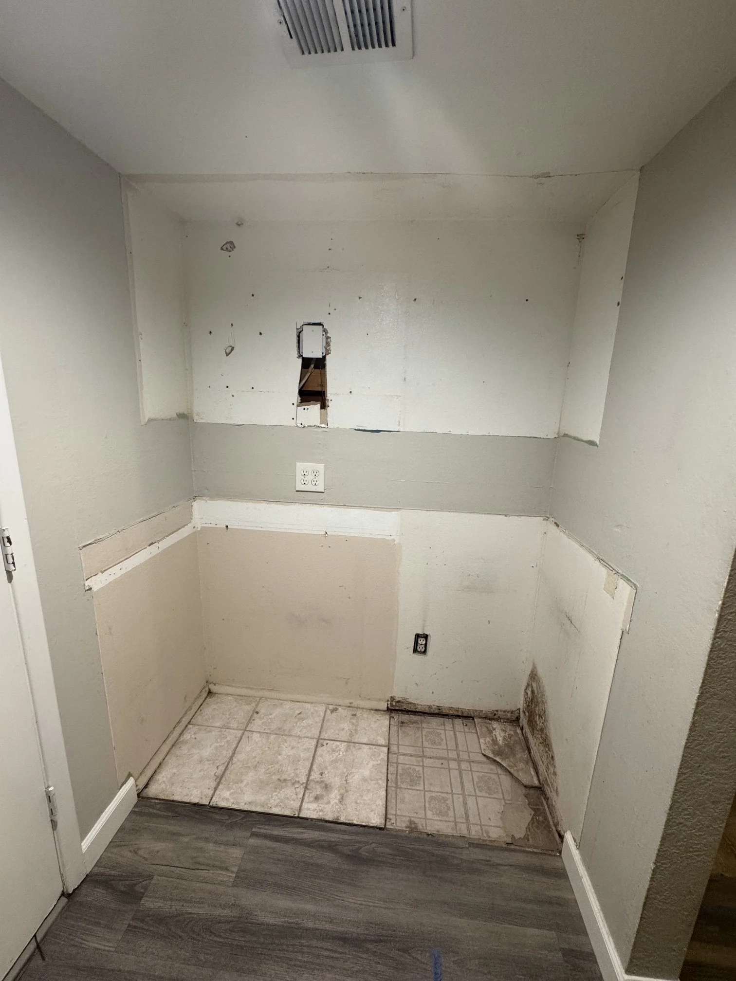 Laundry Room- During