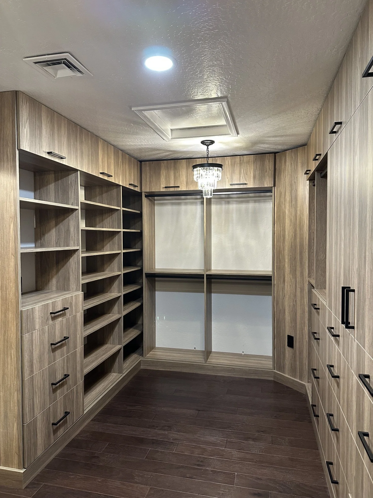Custom Primary Bedroom Walk-in Closet- After