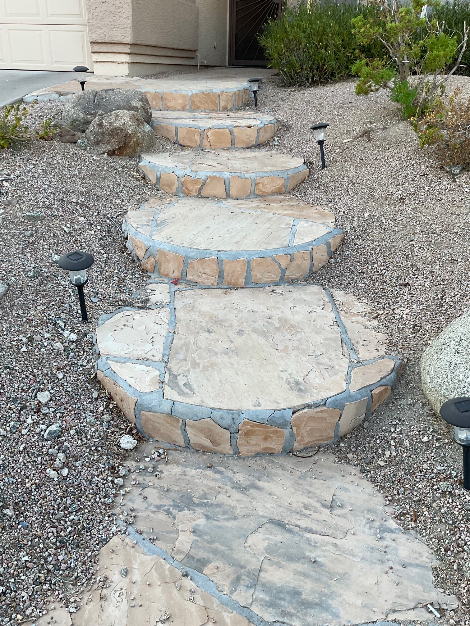 Exterior Pavers - Before