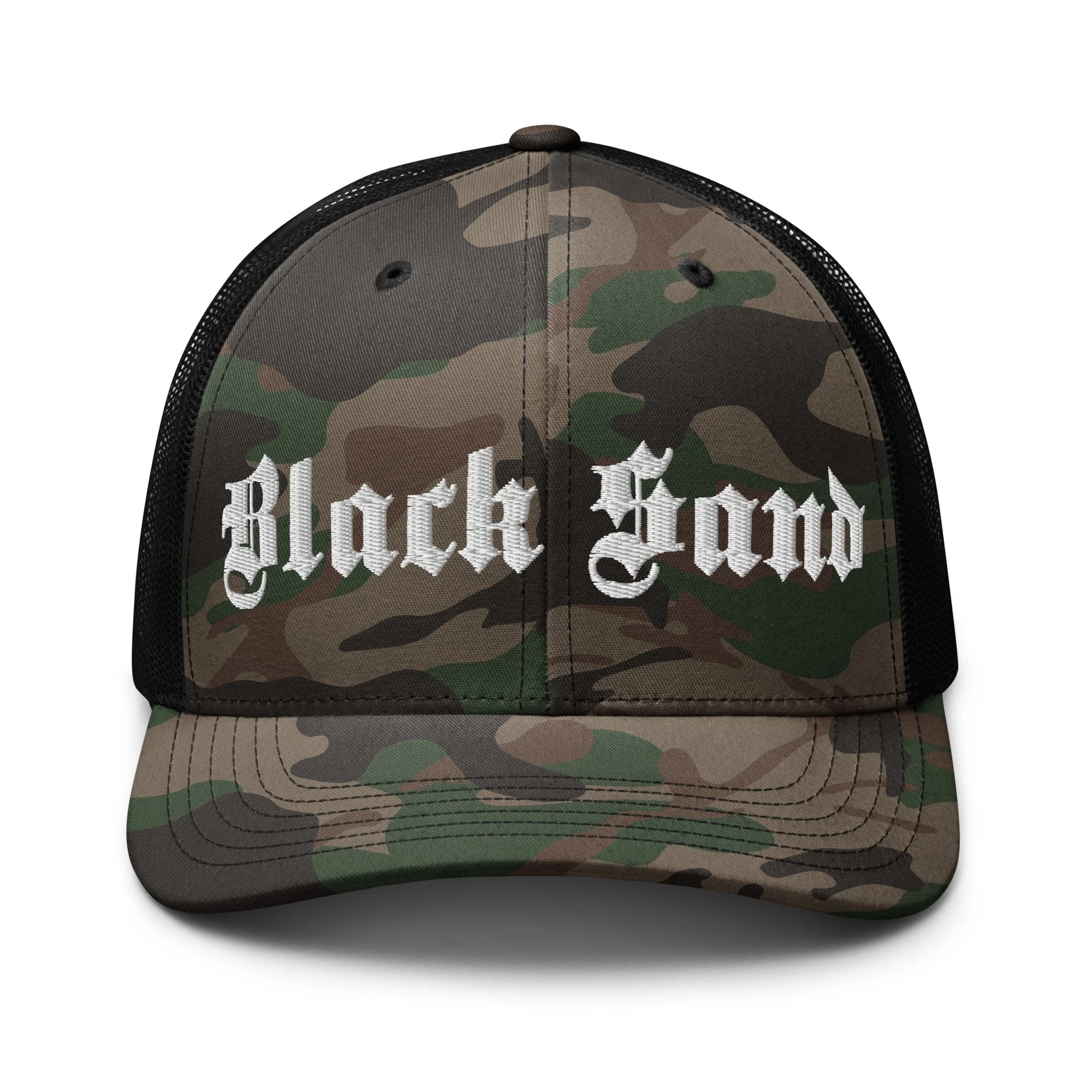 Black Sand Steelcut Camou trucker hat