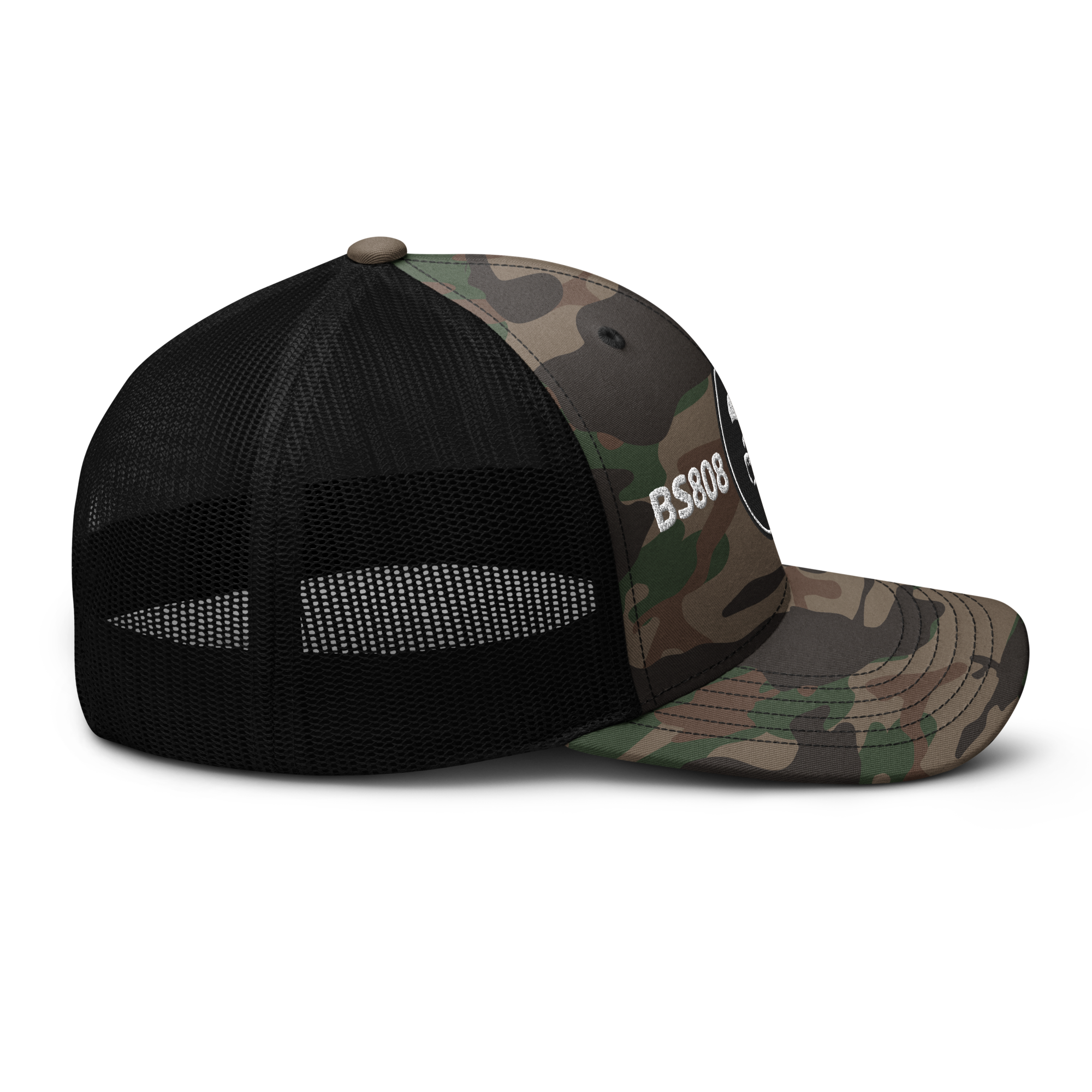 BS808 Tiki Camou Trucker Hat