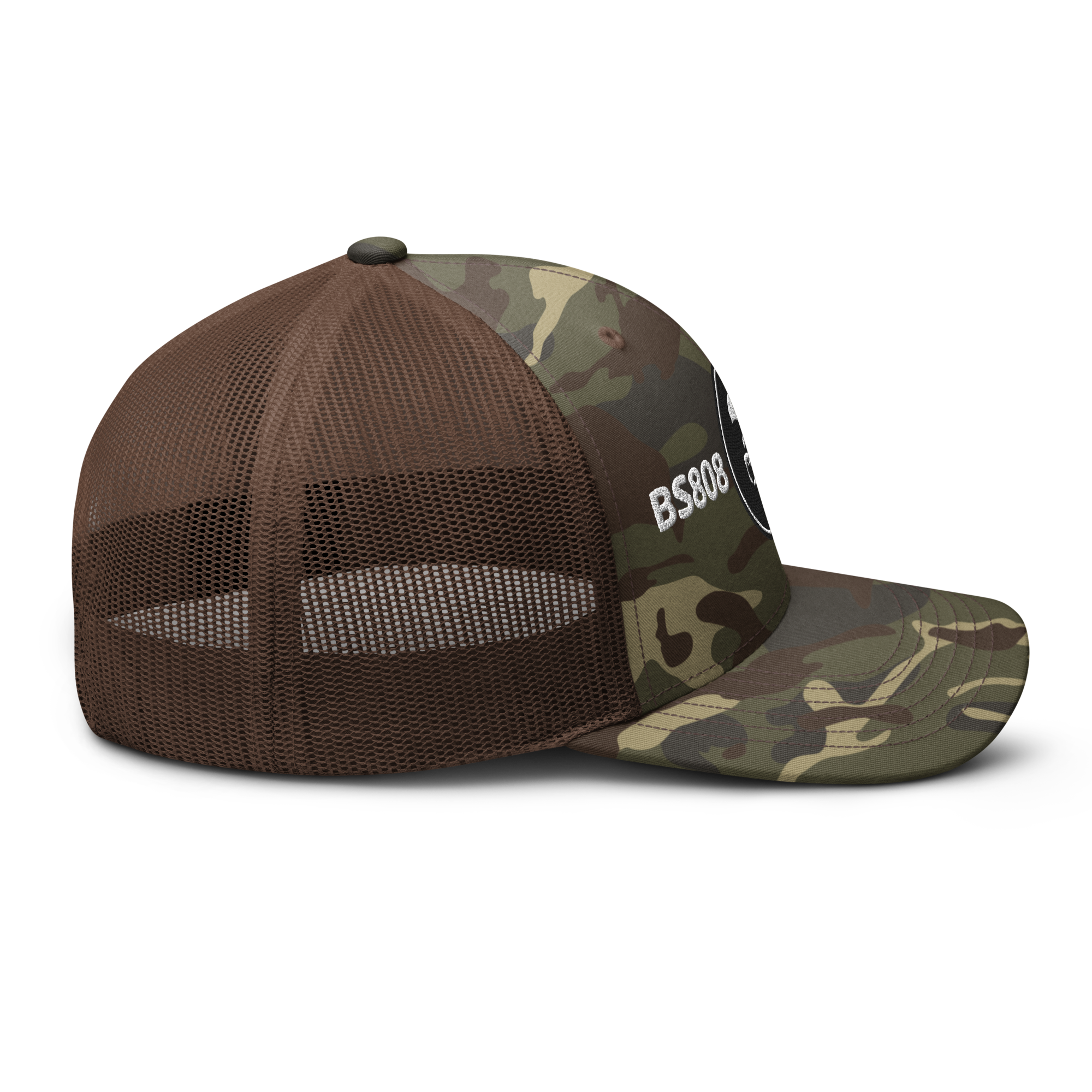 BS808 Tiki Camou Trucker Hat