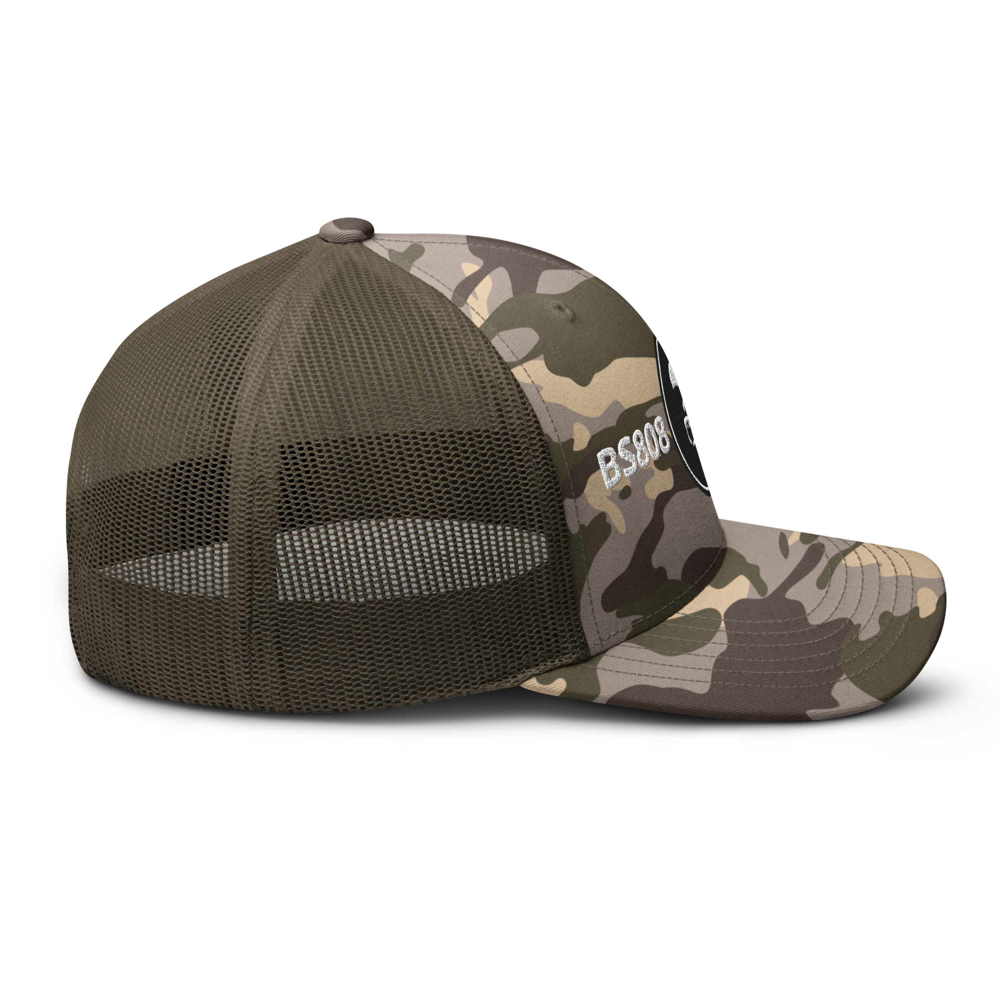 BS808 Tiki Camou Trucker Hat