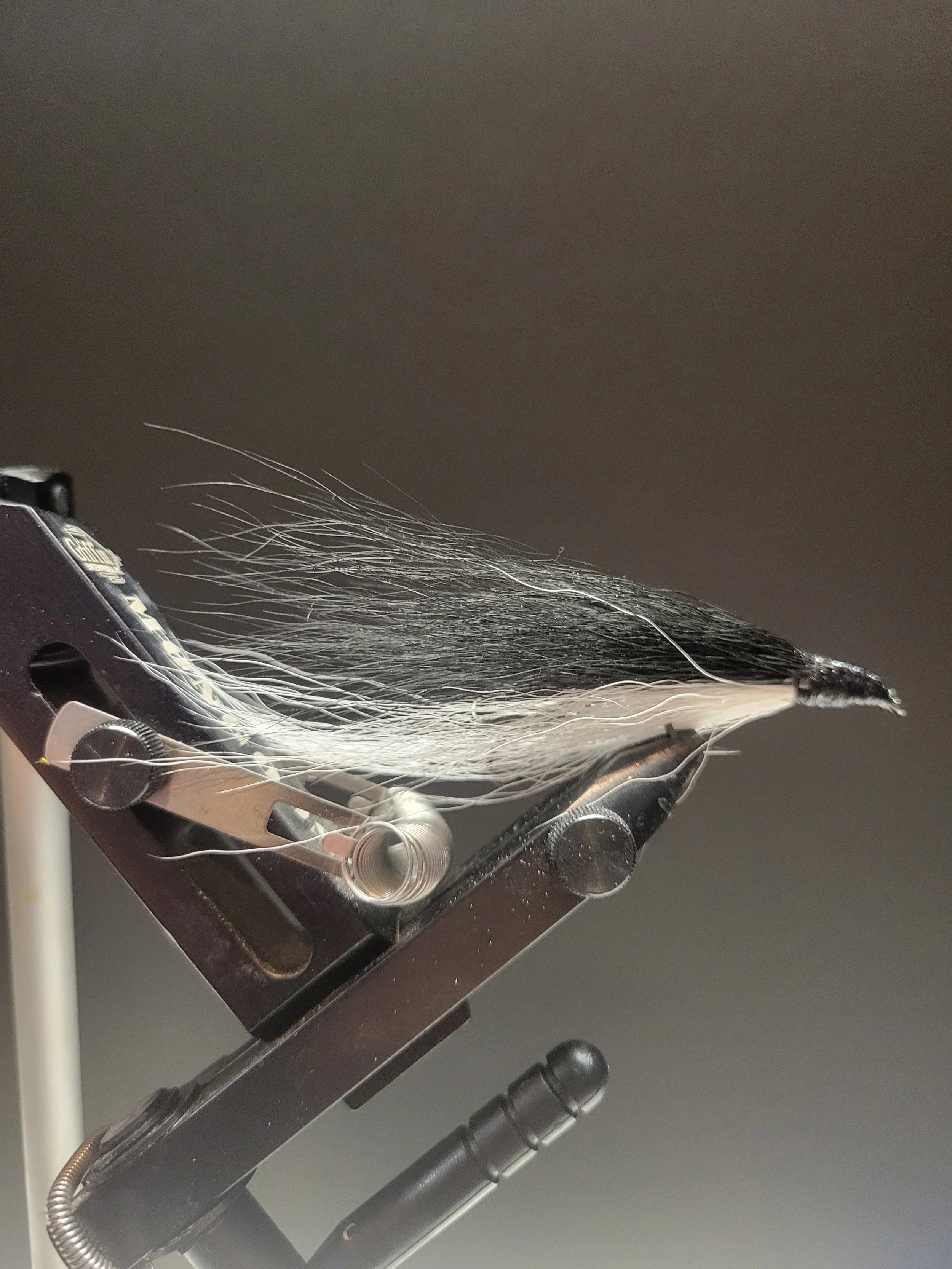 Trolling Fly- Black and White