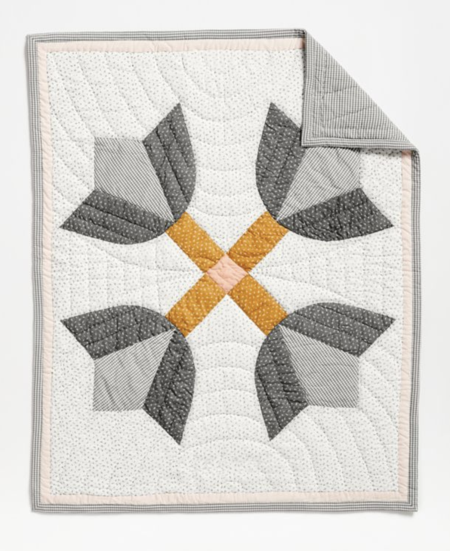 Gee's Bend Collaboration Crib Quilt