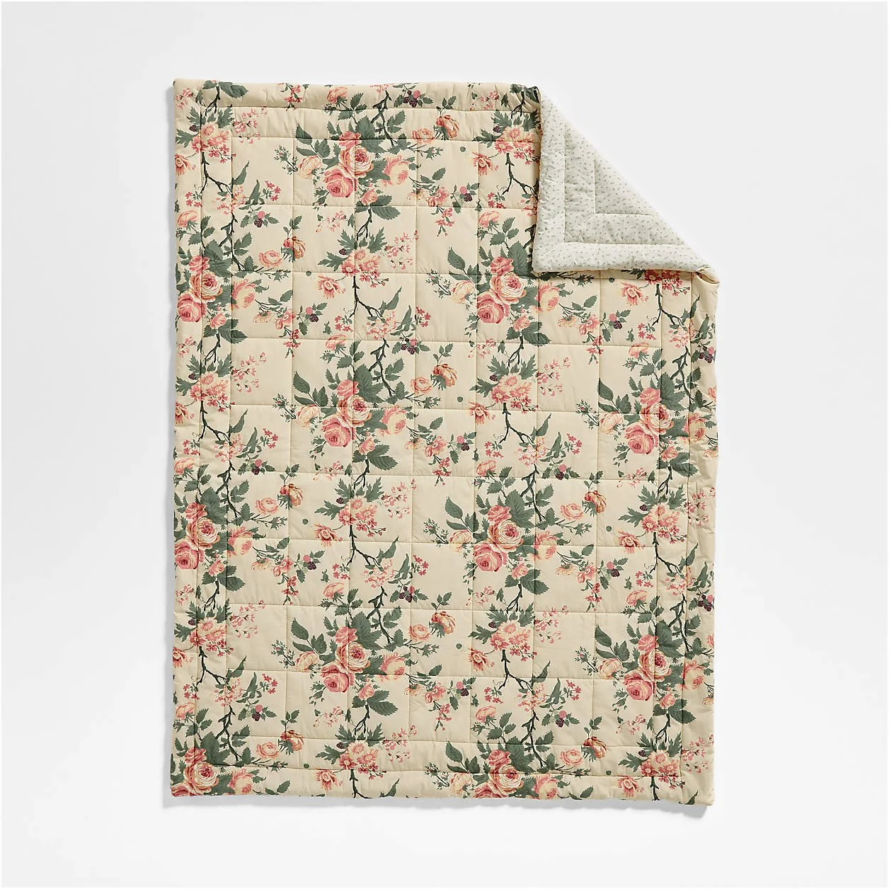 Sharland Collaboration - Rose Meadow Comforter