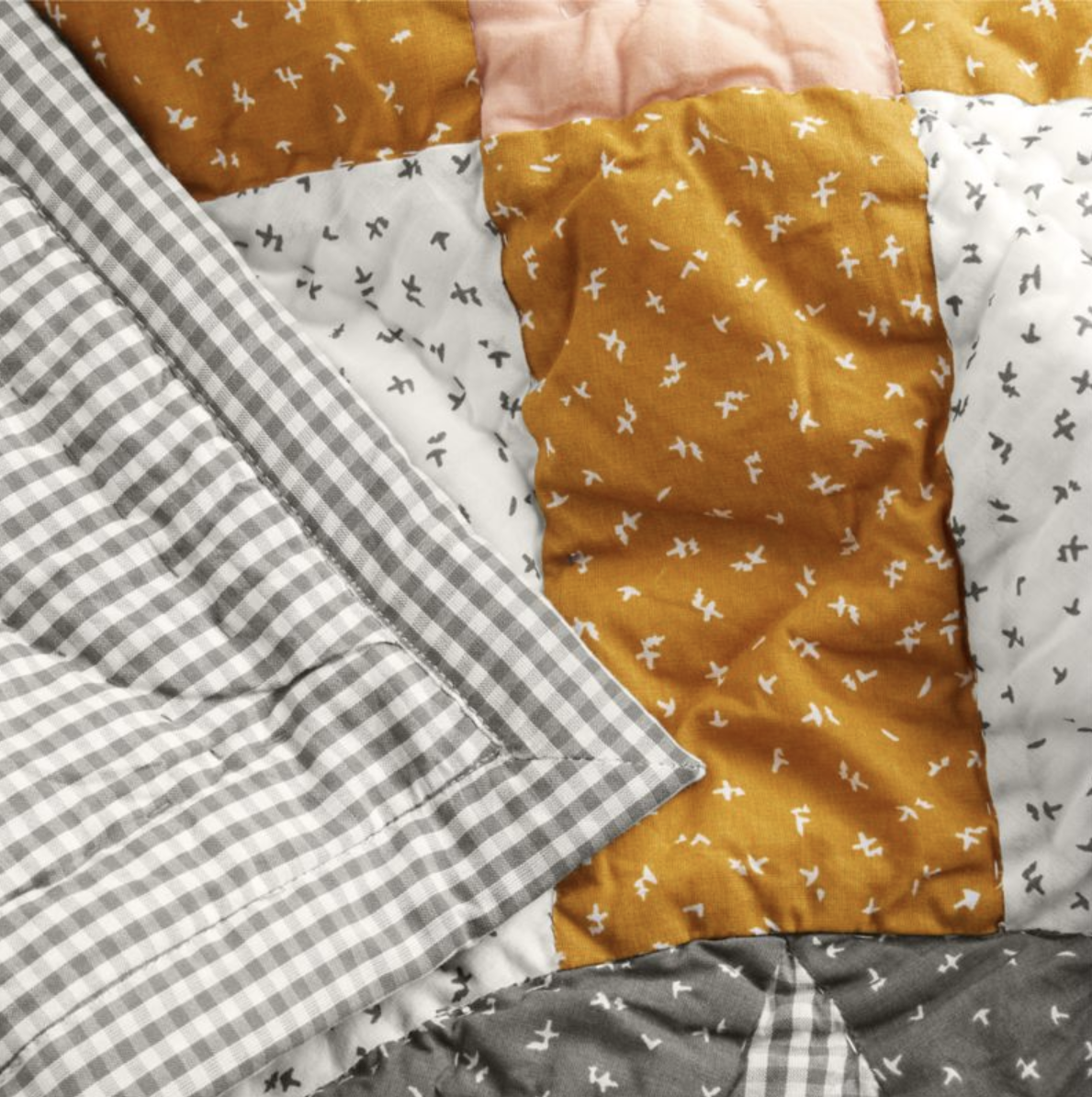 Gee's Bend Collaboration Crib Quilt