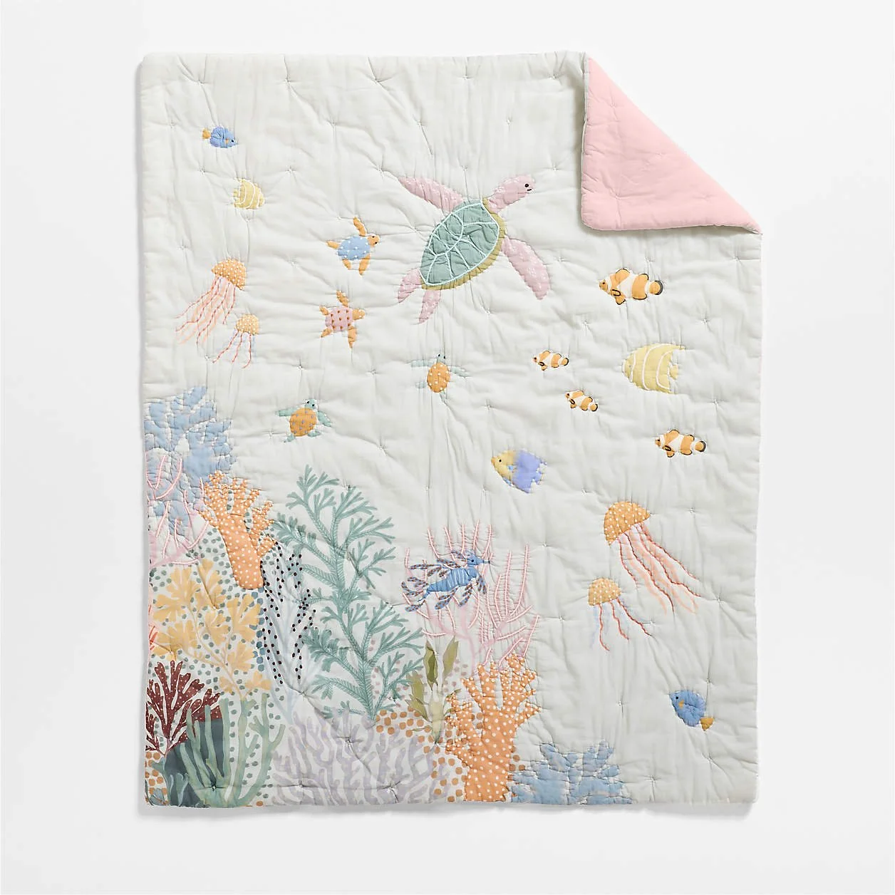 Coral Reef Dreams Crib Quilt