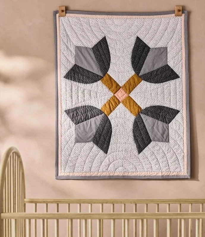 Gee's Bend Collaboration Crib Quilt