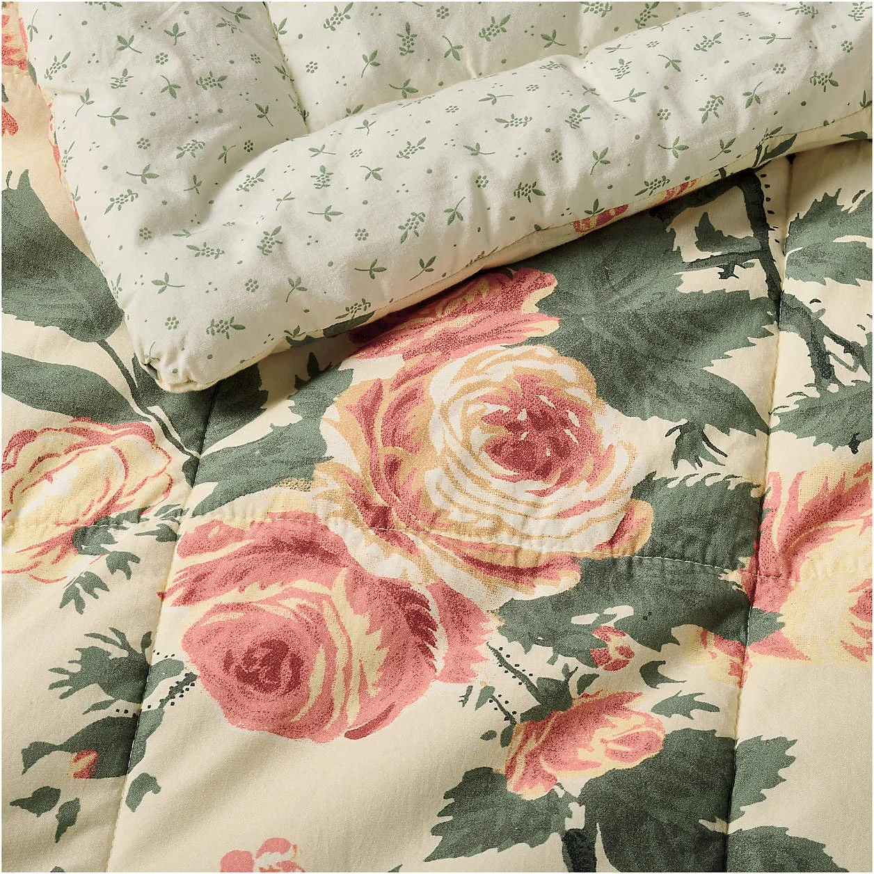Sharland Collaboration - Rose Meadow Comforter