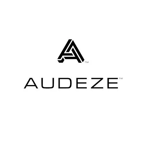A logo with a stylized letter 'A' above the word 'AUDEZE' on a white background.