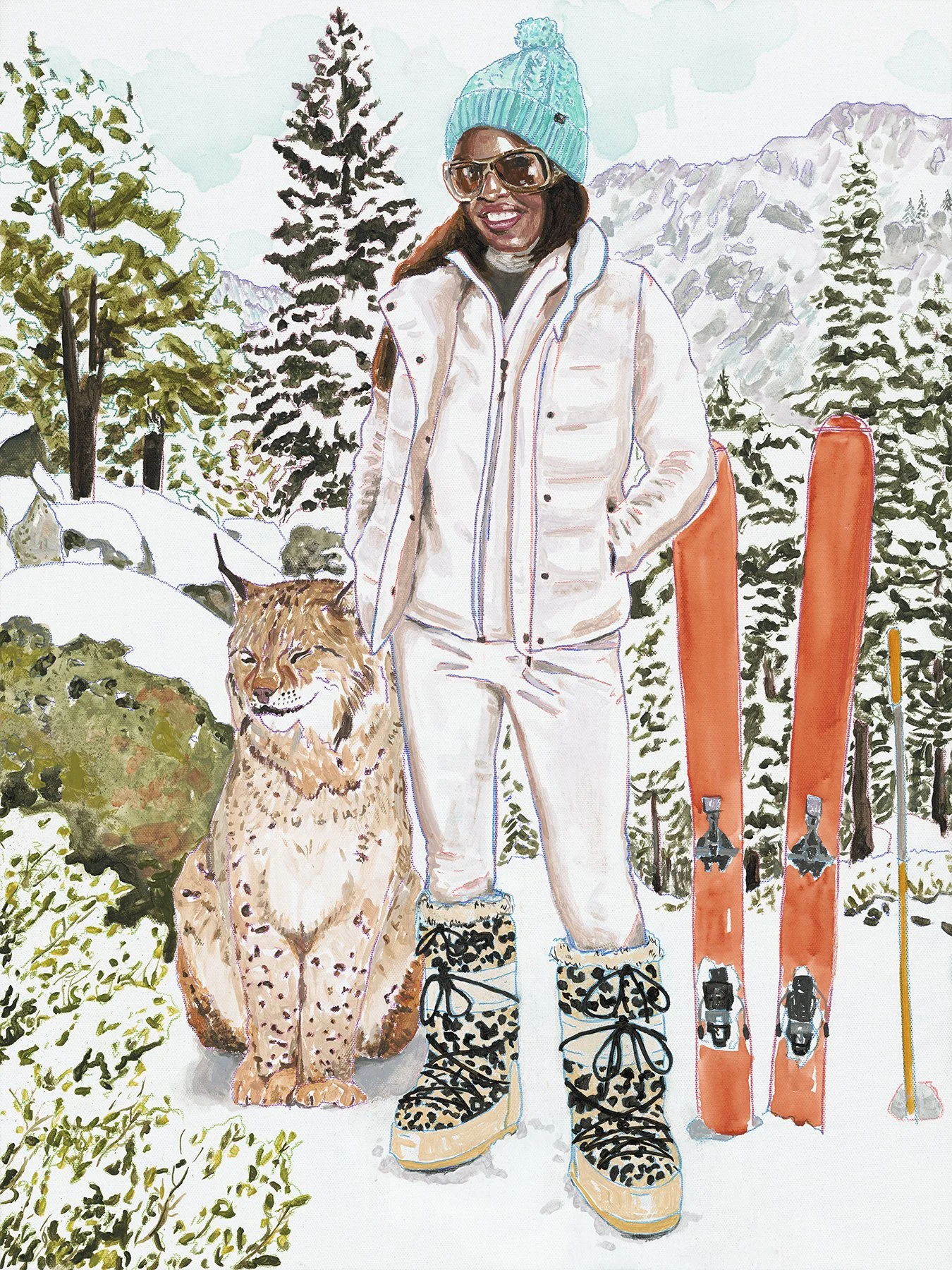 BLACK GIRLS SKI
