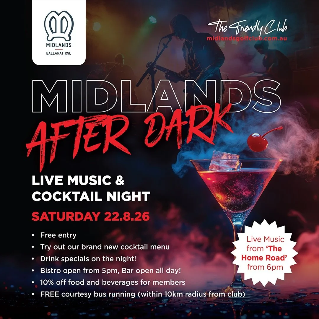 Did someone say cocktails?! 👀 🍸 

Come and join us at @midlandsballarat for a boogie and a DRANK! We can&rsquo;t wait to see you all there!