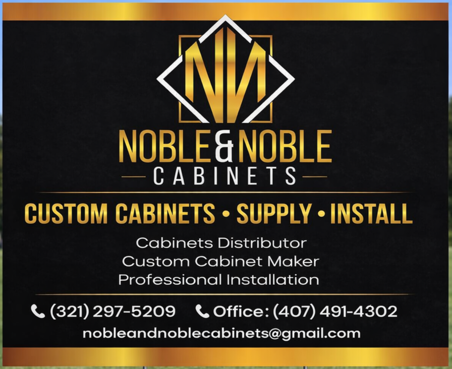 Noble and Noble Cabinets