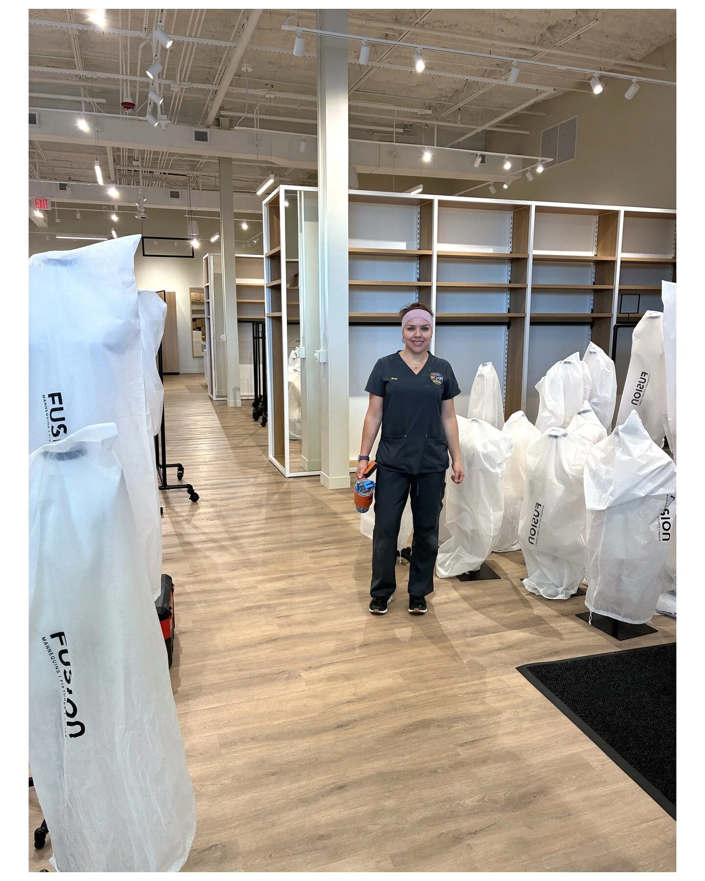 Thorough post-construction cleanup that helped prepare the space for opening.