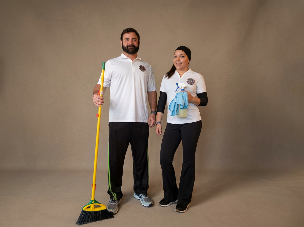 Chris and Rosy Castlebury, owners of Two Flags CP Cleaning Co.