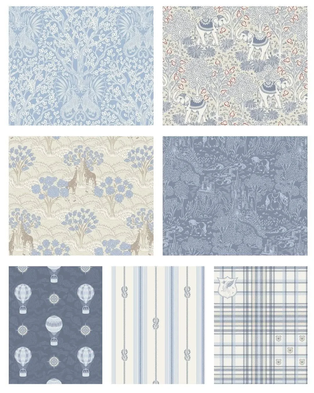 I&rsquo;m so excited to have completed my entry for the Pattern+ and @loomwell art call. Here are the seven patterns I created, along with a peek at how they look as wallpaper.

#wallpaperlove #wallpapercute #wallpaperartist #surfacedesigner #surface