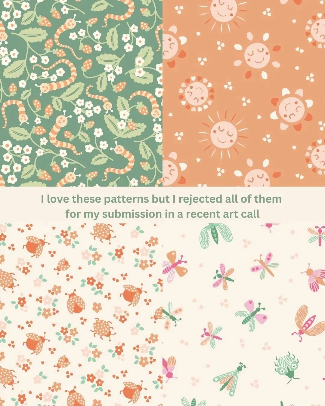 I really love these patterns (and they really do look cute on diapers), but none of them made the cut for my submission to a recent art call with @creative_studio_collective and @kinderclothdiapers.

Mostly, I felt they weren&rsquo;t quite gender neu