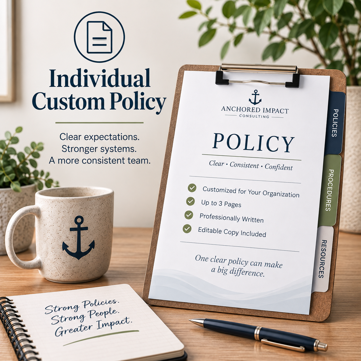Individual Custom Policy