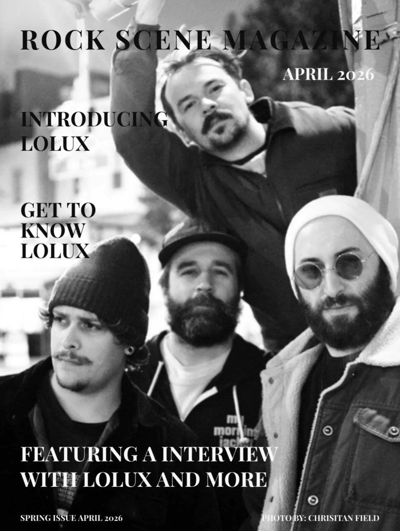 Rock Scene Magazine Introducing Lolux