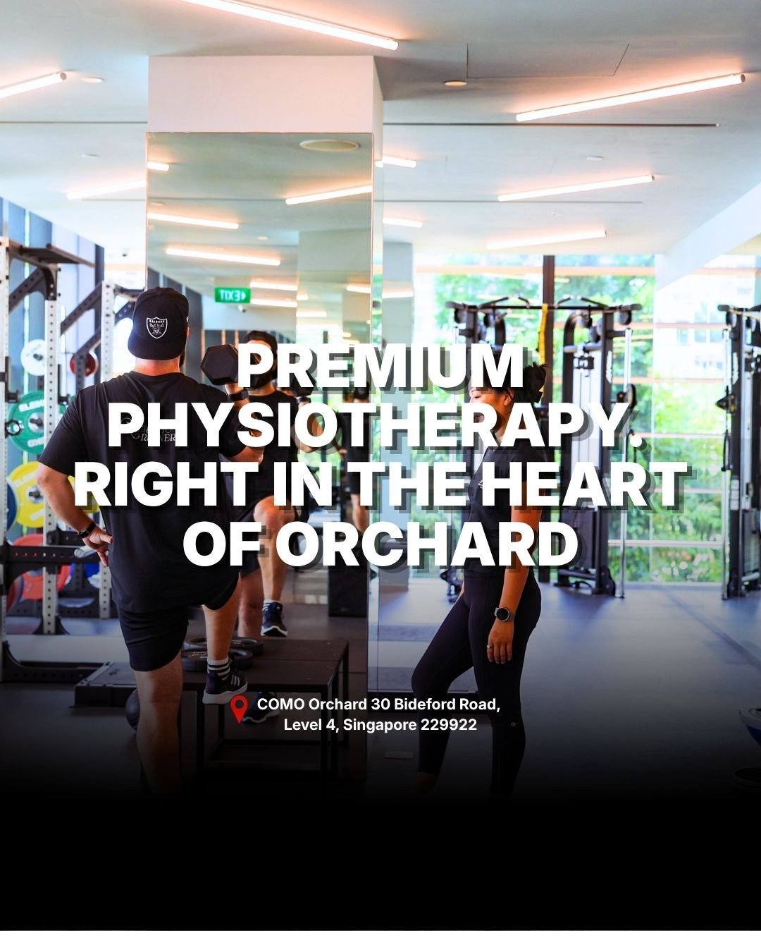 Did you know we have a physiotherapy clinic in Orchard Road, inside a state of the art wellness destination?⁠
⁠
Your recovery deserves more than average.⁠
⁠
Expert physiotherapy at COMO Orchard, built for those who expect the best.⁠
⁠
30 Bideford Roa