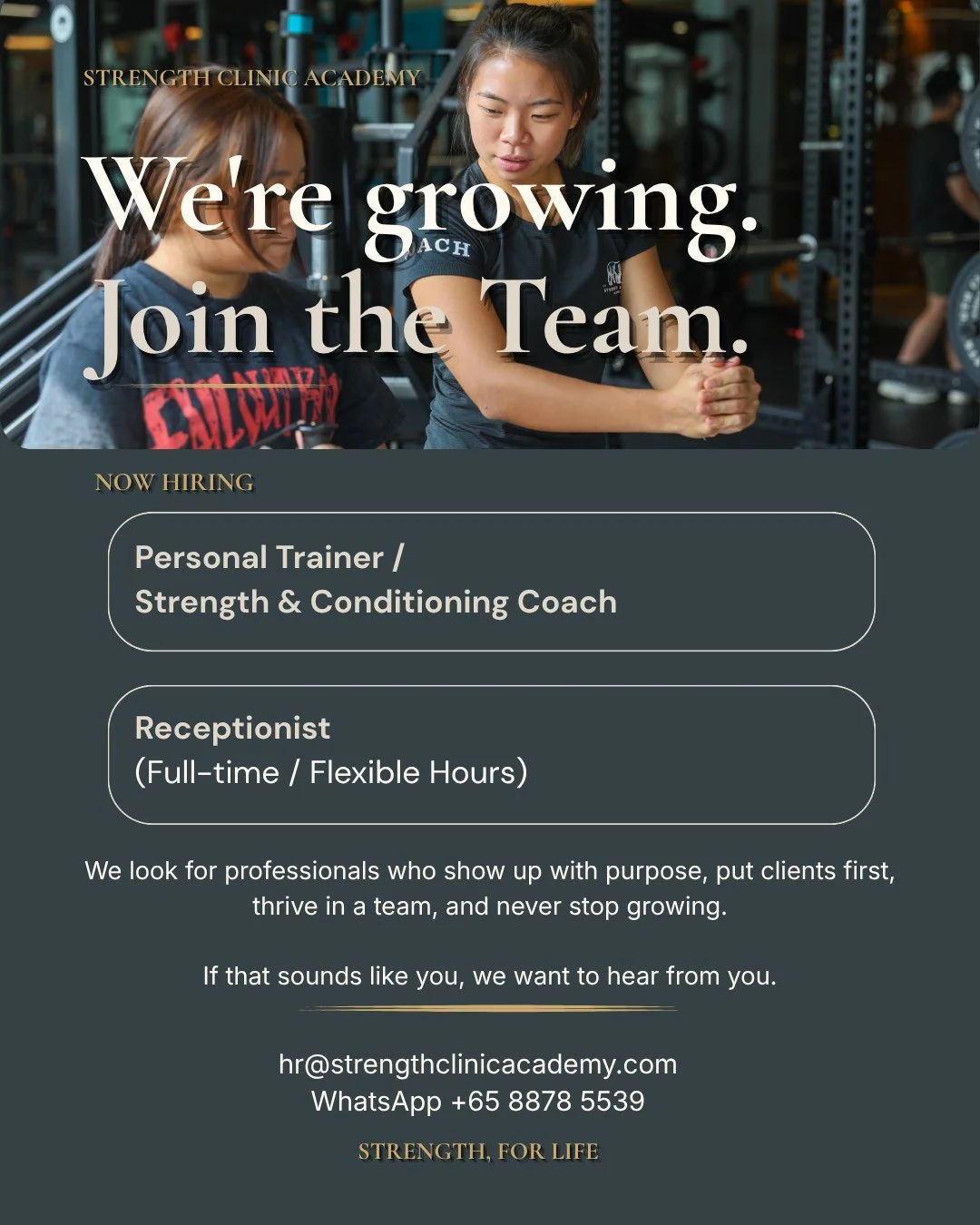 The right team makes all the difference.⁠
⁠
We're adding two new roles at SCA and we're looking for people who genuinely love what they do, take pride in their work, and show up for the people around them.⁠
⁠
If that's you, we'd love to hear from you