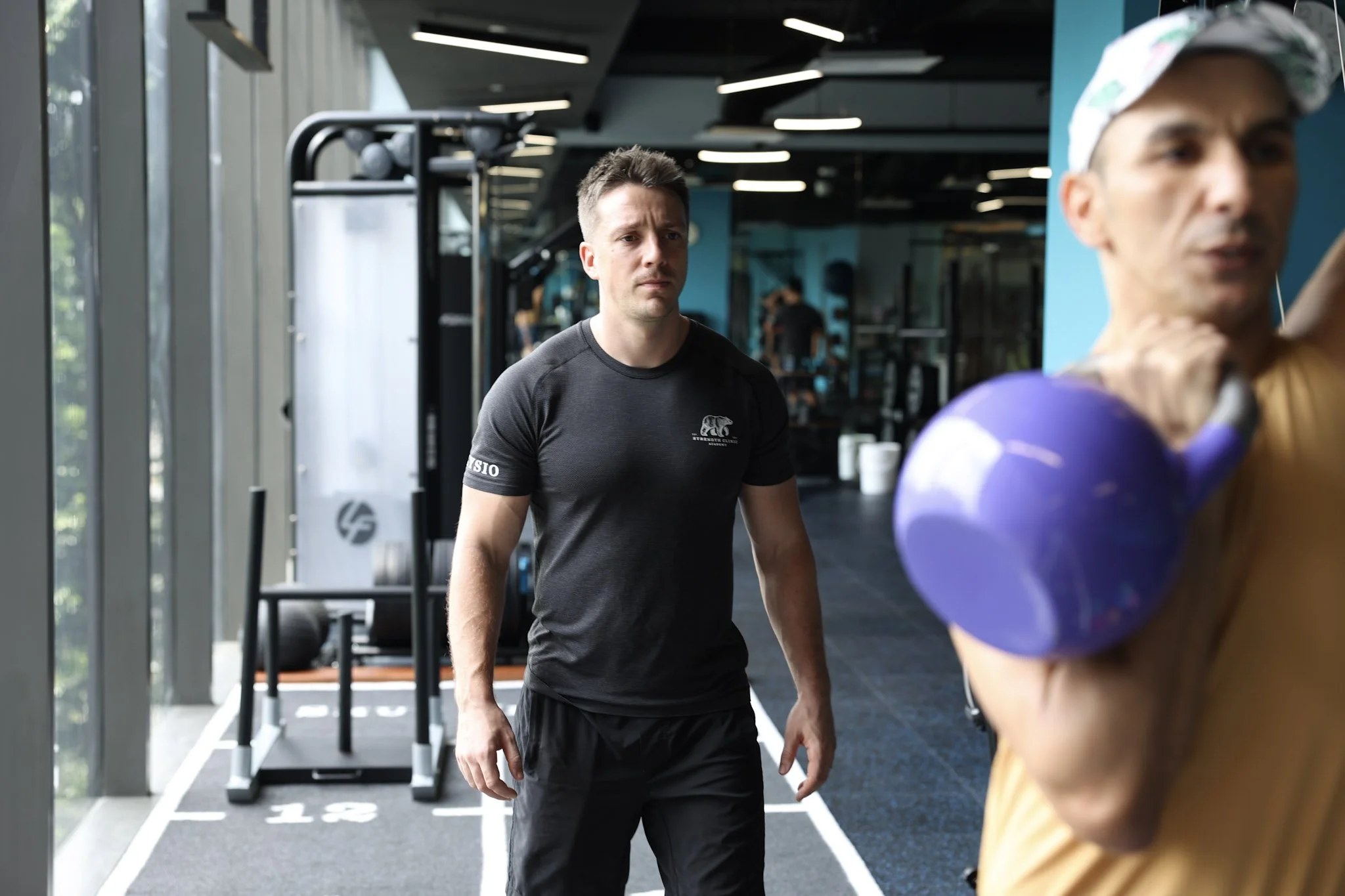 Early active rehabilitation with physiotherapist at Strength Clinic Academy Singapore