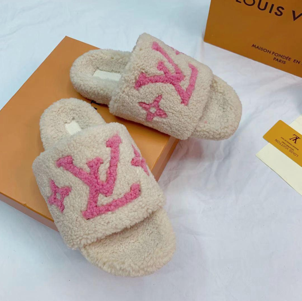 THE PLUSH ICON SLIPPER 3 - $55