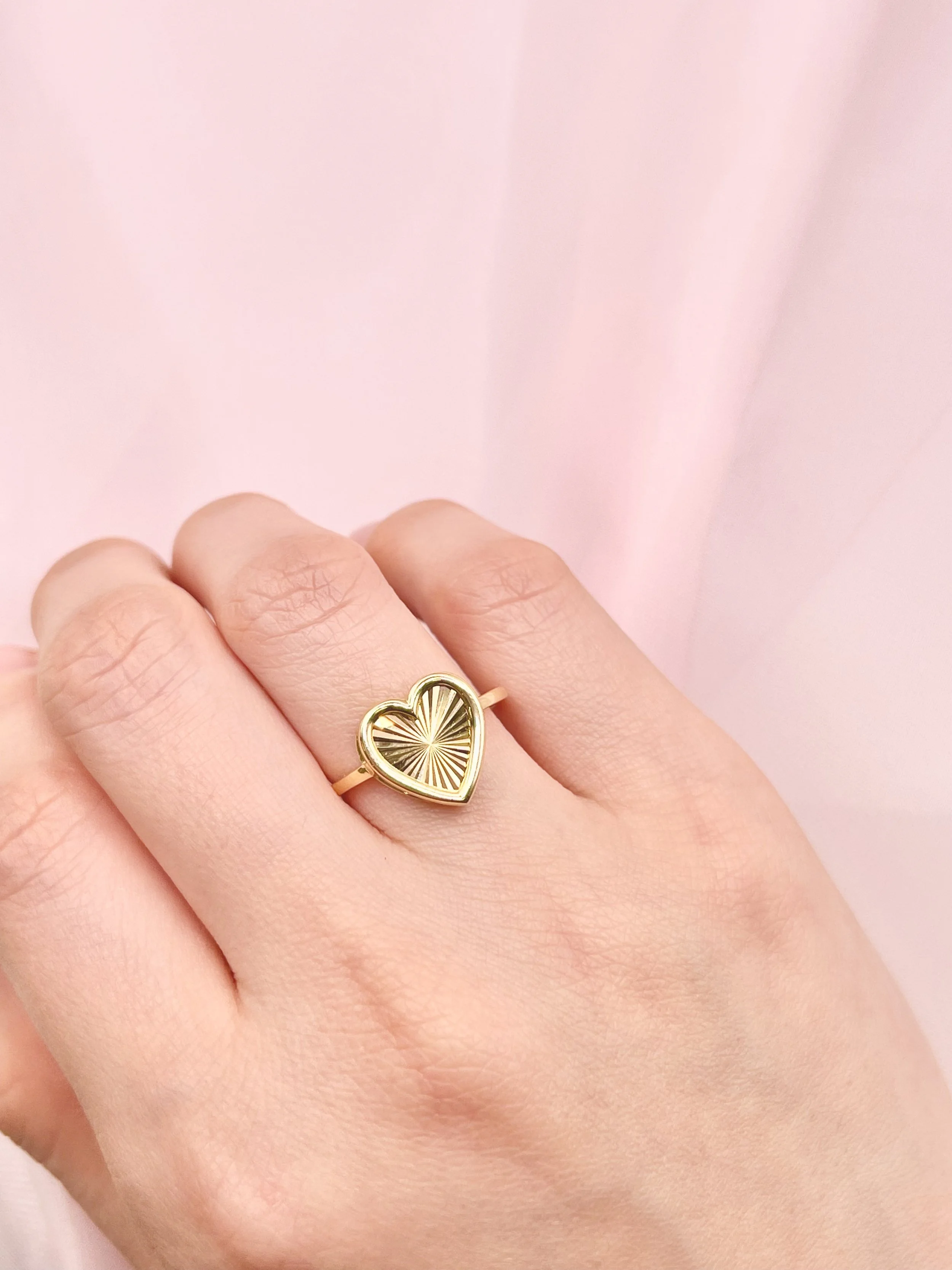 Full of Heart Ring K18YG