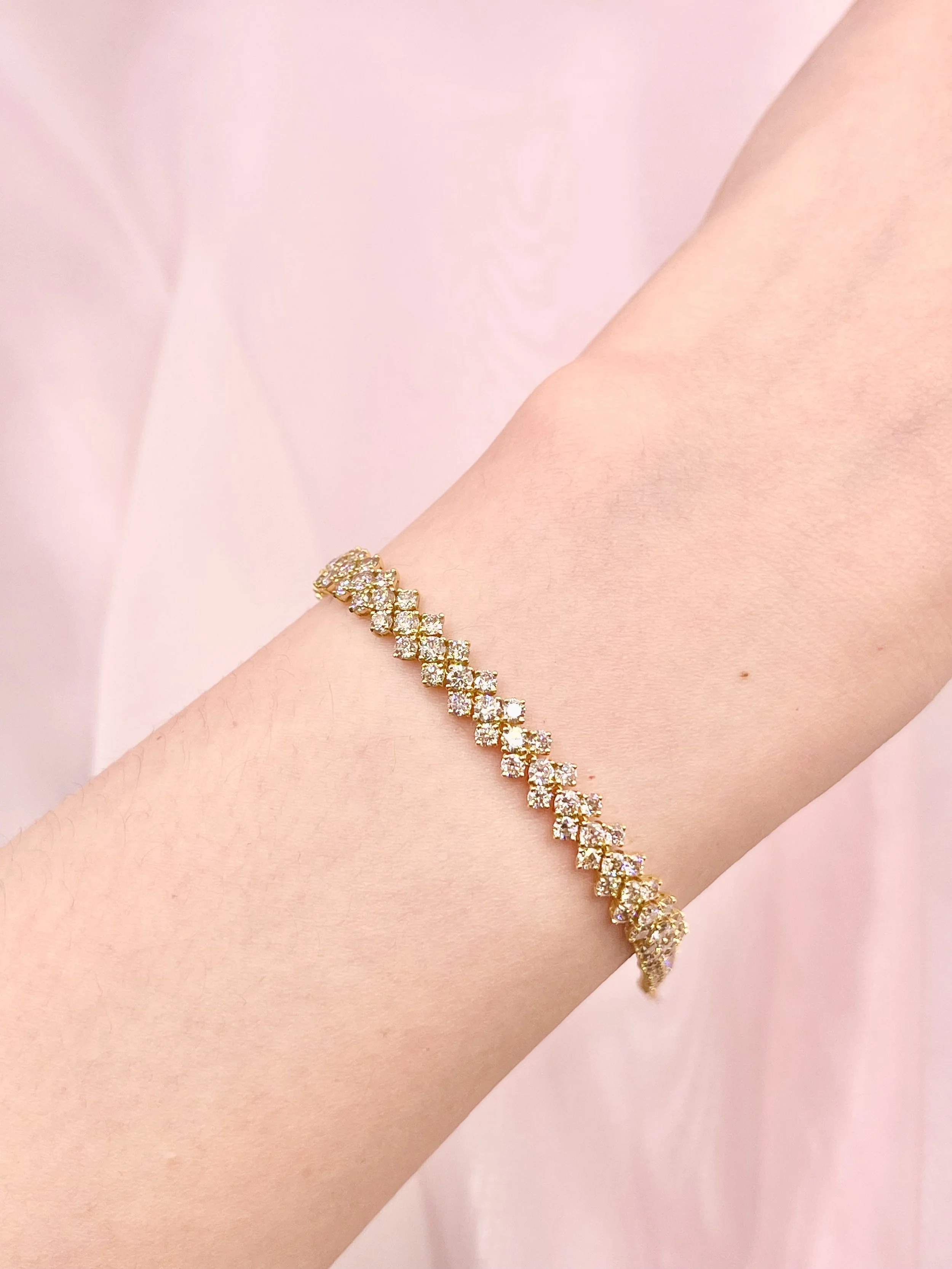 Heart Cascade Bracelet