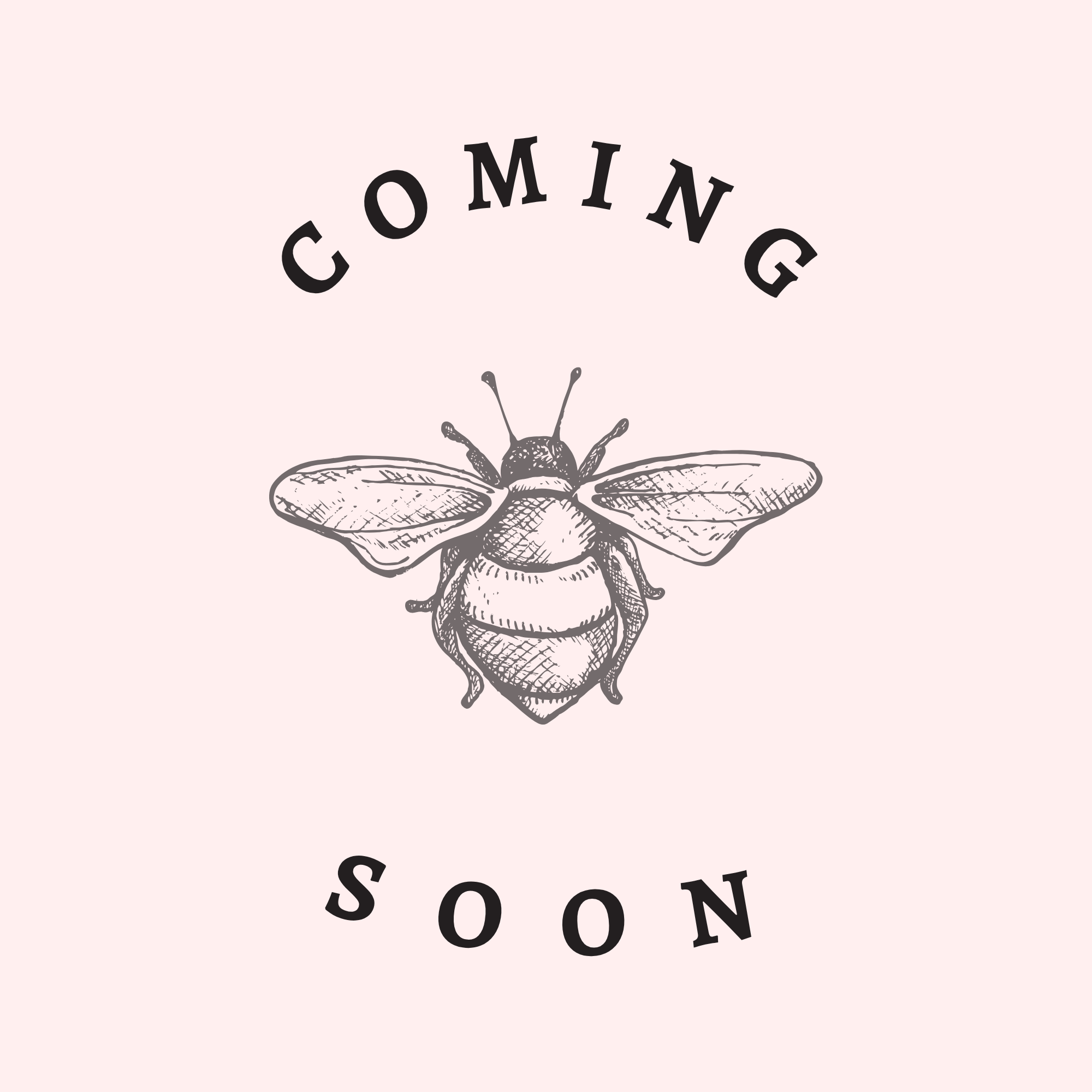 Black White Circle Bee Icon Food Logo.png