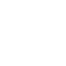 Outline of a person holding a pole with directional signs.