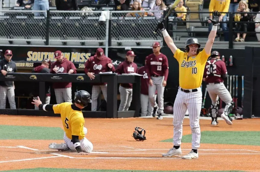 Southern Miss. Walks it Off, Sweeps Texas St. to Improve Rank to #18!