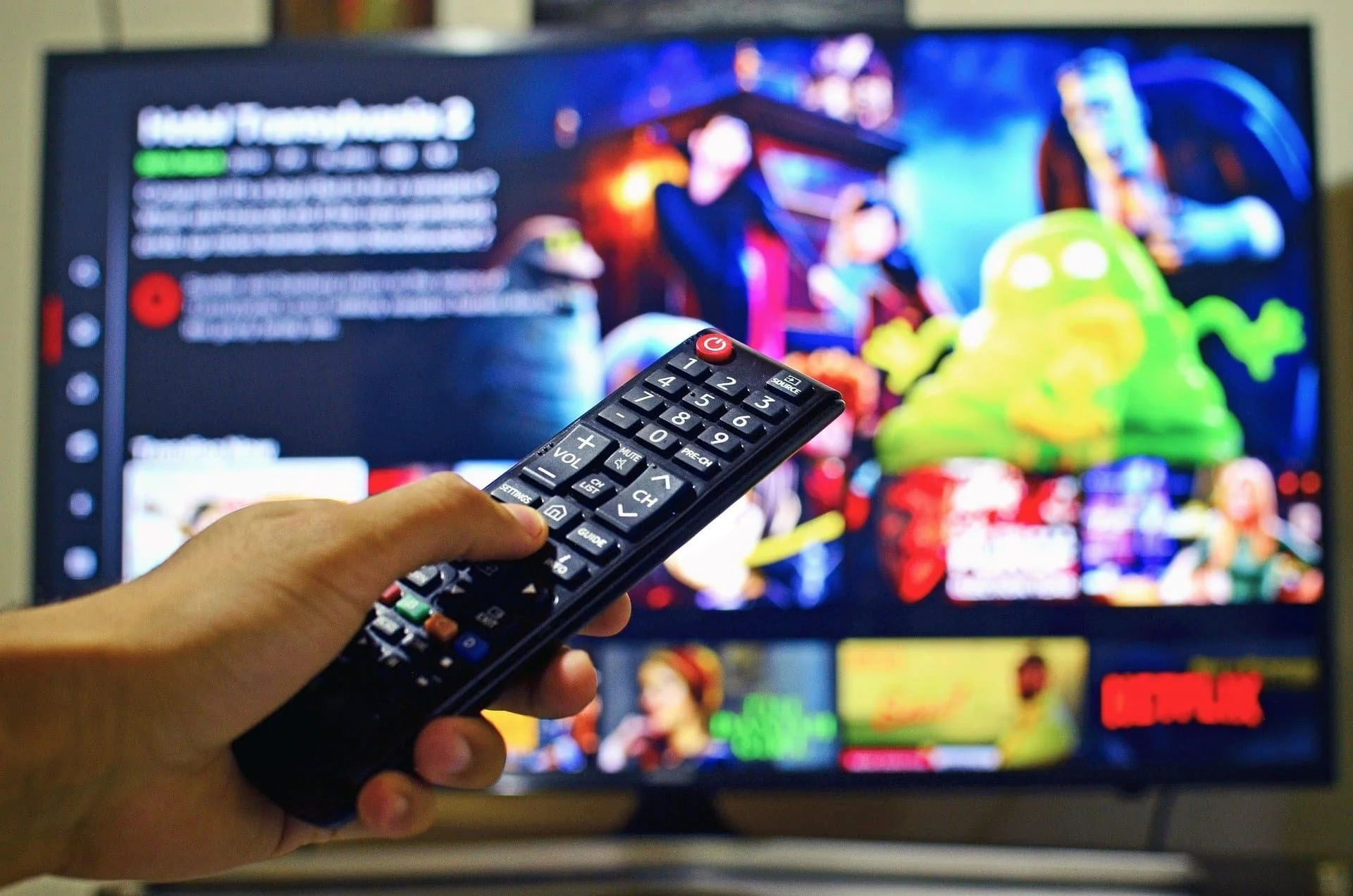 home TV with thousands of movies and TV shows at the fingertips