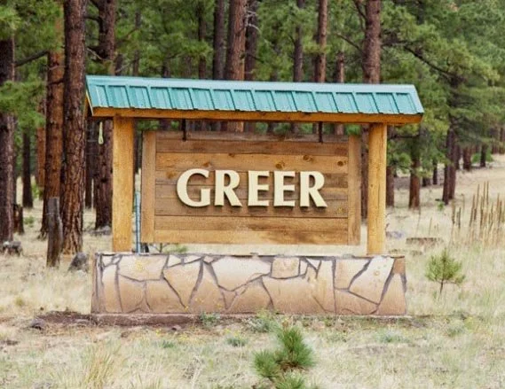 Greer city sign
